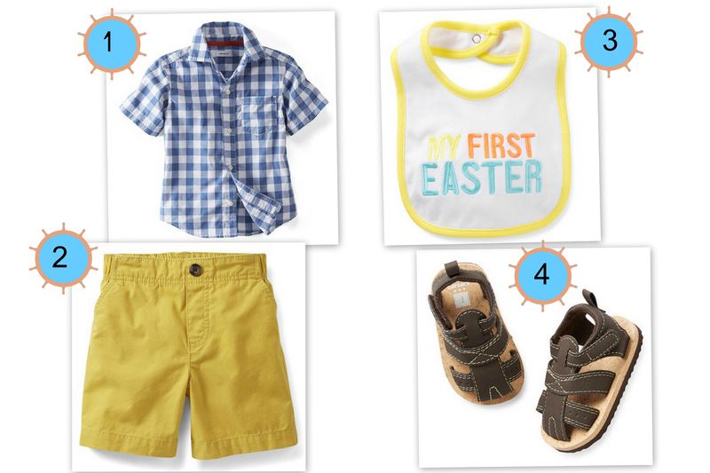 Carter's Boys Spring Styles for Easter Sunday and Everyday Fun