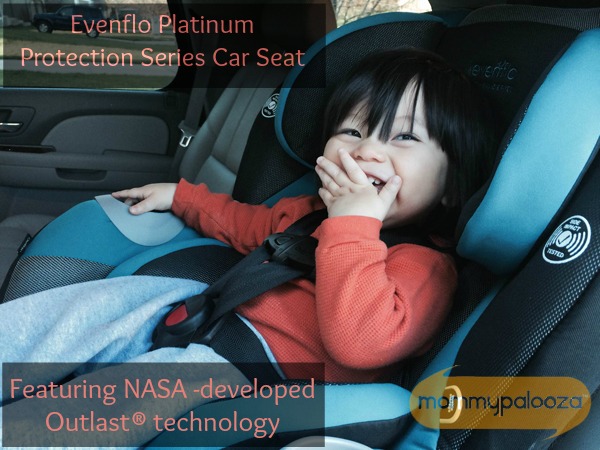 Evenflo Platinum Protection Series Car Seat with NASA technology