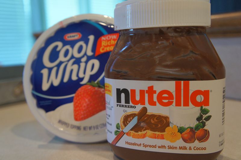 Nutella Cool Whip Fruit Dip Recipe