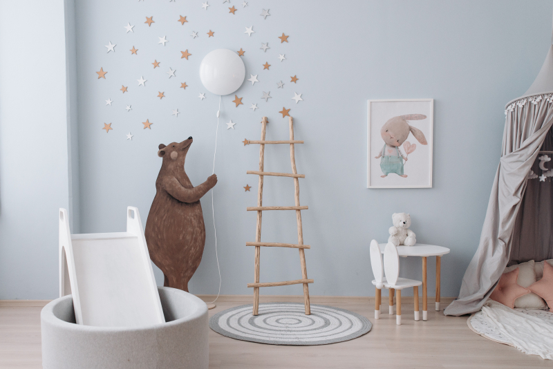 Organize baby nursery