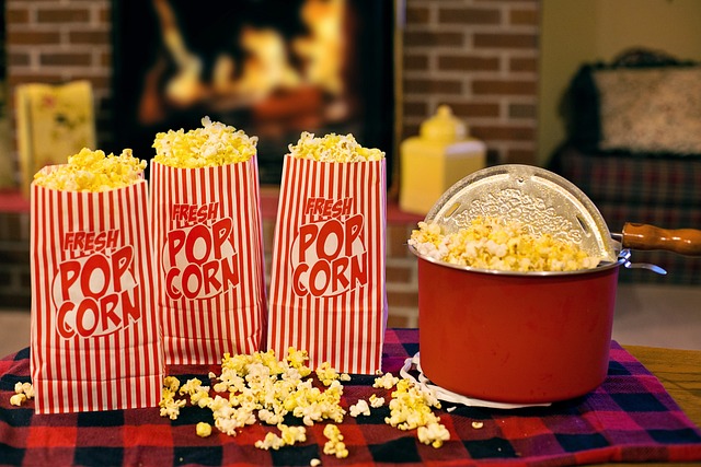 Movie night with kids