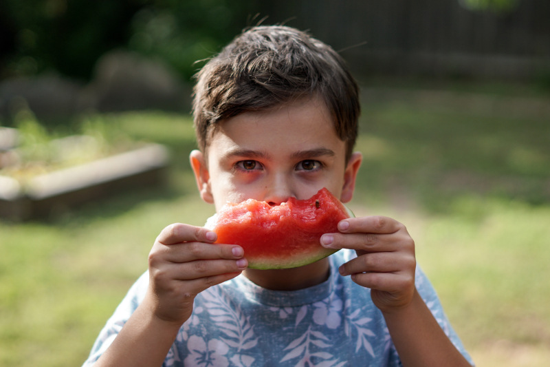 Teach kids healthy eating